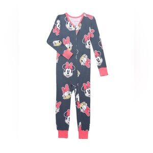 Minnie Mouse Baby and Toddler Girls' One-Piece Sleeper / Pajamas